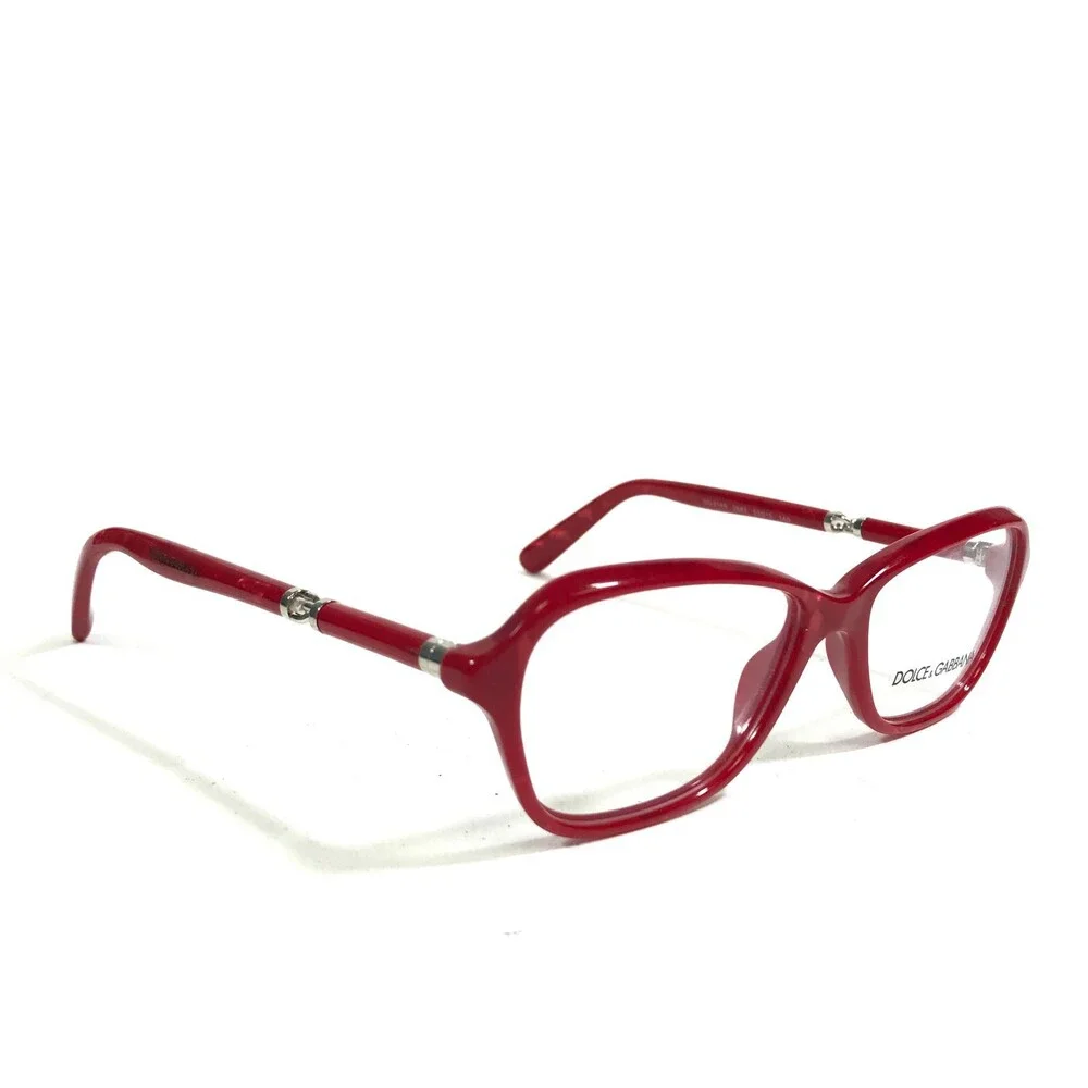 Dolce & Gabbana Eyeglasses Frames DG3145 2683 Red Cat Eye Full Rim 53-15-140